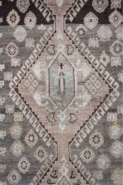Vintage Kurd Runner Rug (4' x 9')